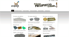 Desktop Screenshot of fabricante-envases.com